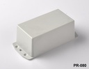 PR-080 Caja de plástico para proyectos ( Gris claro )