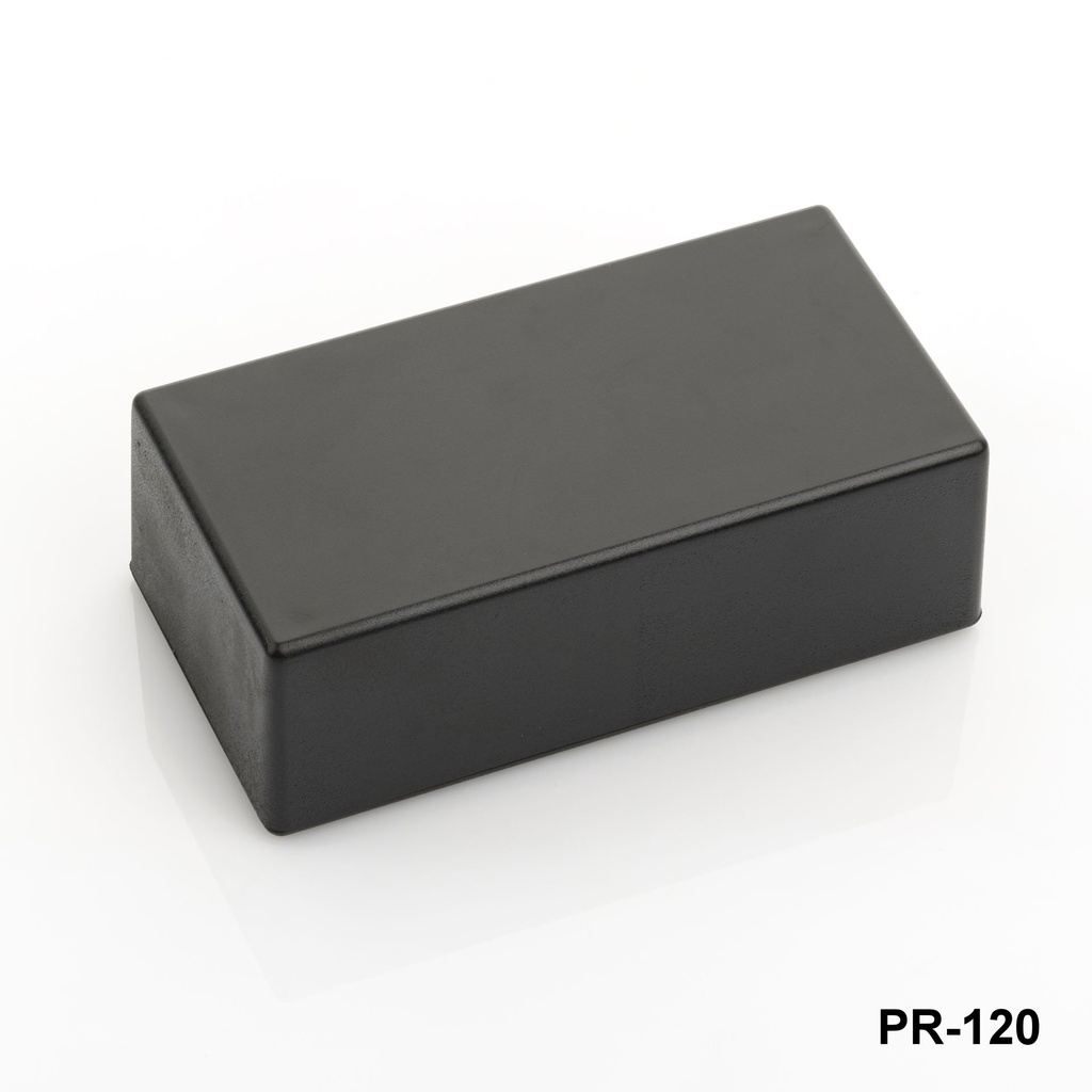 PR-120 műanyag projektburkolat fekete