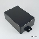 Caixa de mão HH-062 preta com orelha de montagem