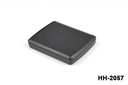 حاوية الكمبيوتر اللوحي HH-2057 مقاس 5.7 بوصة (أسود)
