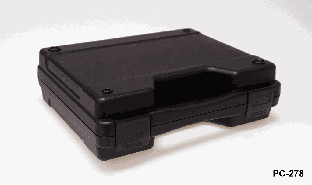 Caixa de plástico PC-278 (preta)
