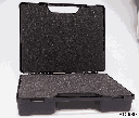 Πλαστική θήκη PC-580 (μαύρο) με αφρώδες υλικό