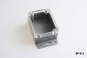 SF-222 IP-67 Flanged Heavy Duty Enclosure Transparent 