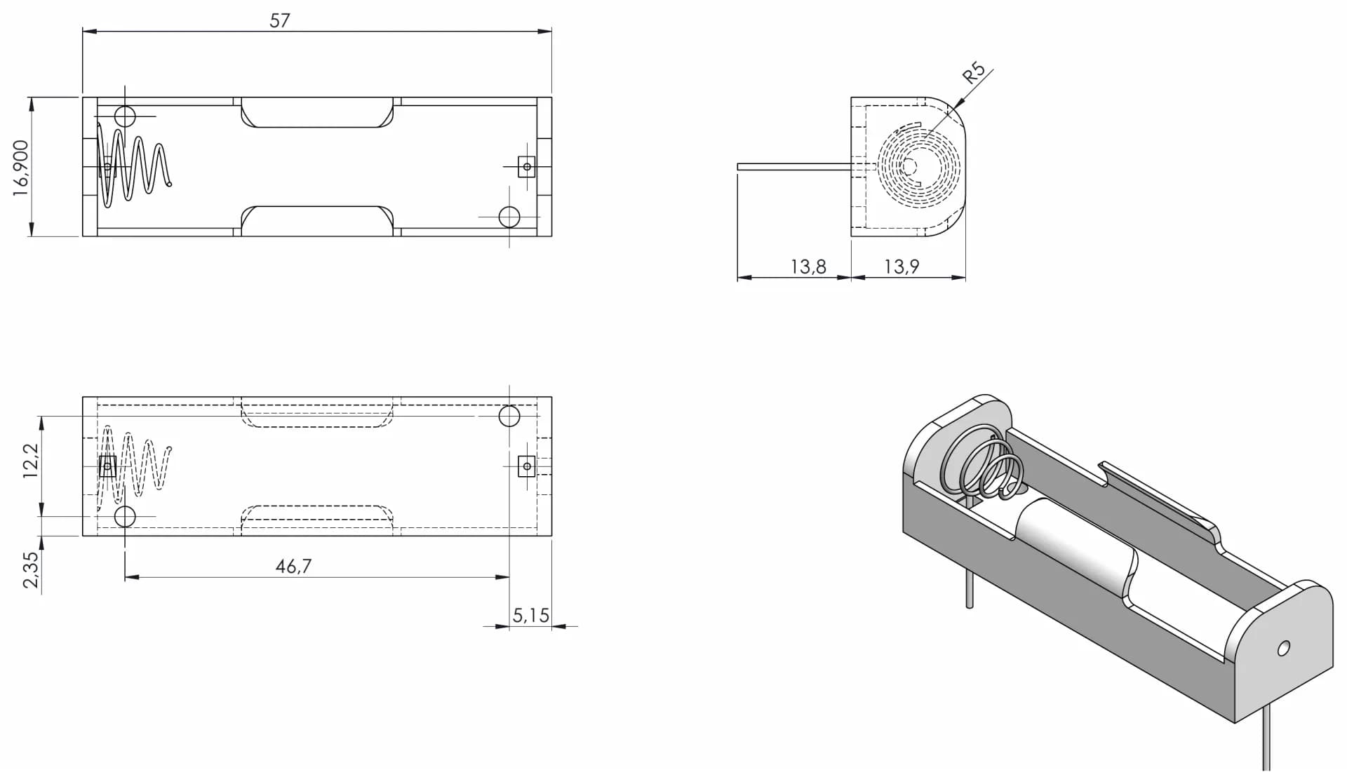 BH-311-1-P24 teknik çizim