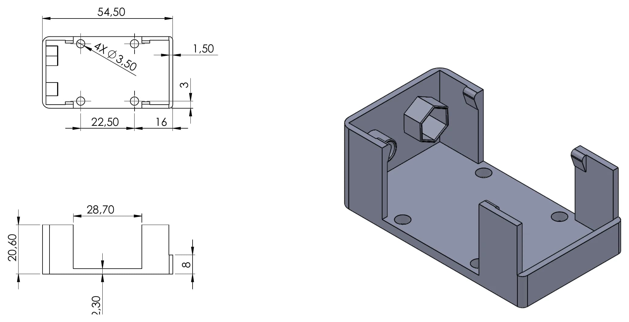 BH-9V-1A teknik çizim