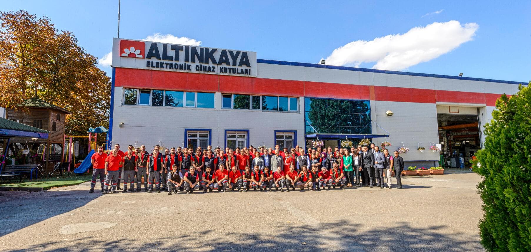 Altınkaya fabrikası ve üretim ekibi