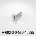 A-603 M3x8 mm YHB Metalik Vida