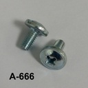 A-666 M3x6 mm YSB Metalik Vida ( RYSB )