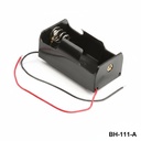 [BH-111-A] 1 adet UM-1 / D boy pil için tutucu (Kablolu)