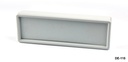 [DE-115-G-0-G-0] DE-115 Display Enclosure (Light Gray, Double-Sided Light Gray Panel)