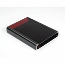 DE-153 Aluminium Extruded Profile Black Enclosure