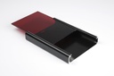 DE-153 Aluminium Extruded Profile Black  Enclosure