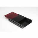 DE-153 Aluminium Extruded Profile Black Enclosure+