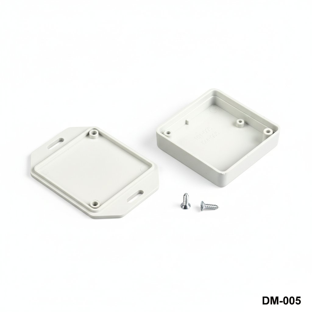 [DM-005-0-0-G-0] DM-005 Custodia per montaggio a parete (grigio chiaro)+