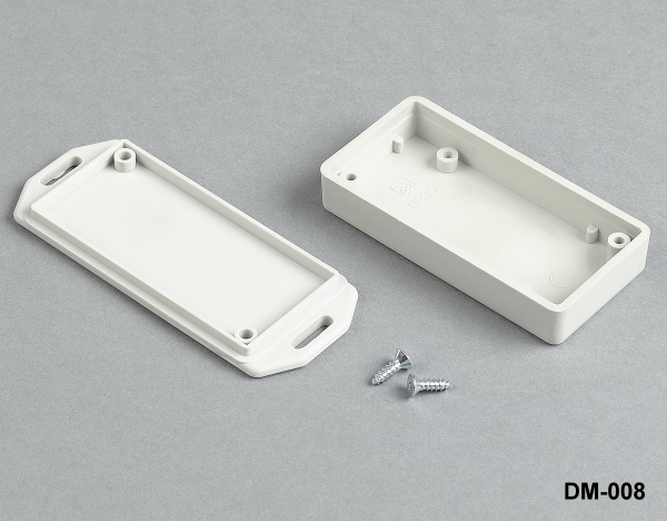 [DM-008-0-0-G-0] DM-008 Custodia per montaggio a parete (grigio chiaro)+