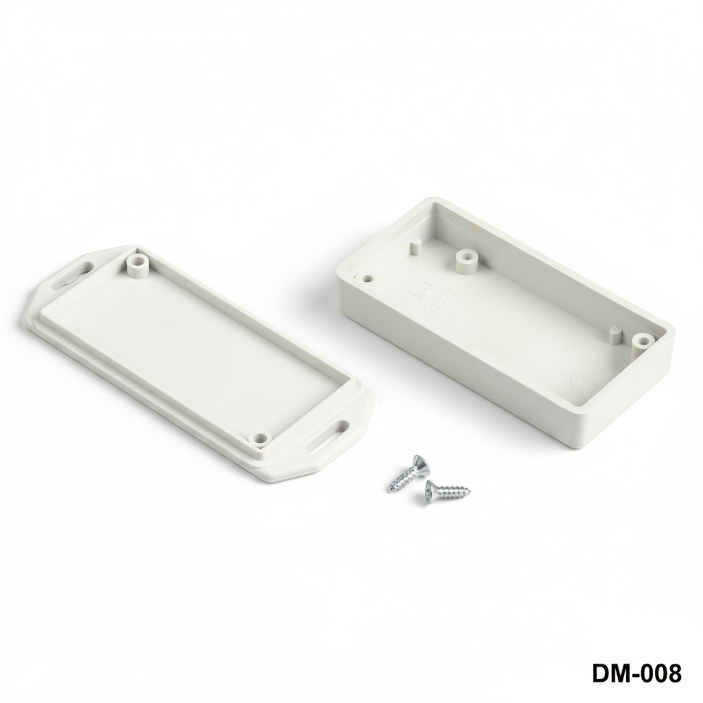 [DM-008-0-0-G-0] DM-008 Custodia per montaggio a parete (grigio chiaro)+