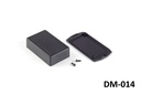 DM-014 Wall Mount Enclosure Black / no Sticker Pool / Pieces