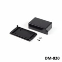 [DM-020-0-0-S-0] DM-020 Wall Mount Enclosure (Black, no Sticker Pool, w 2 Screws)+