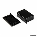 [DM-020-0-0-S-A] DM-020 Wall Mount Enclosure (Black, w Sticker Pool, w 2 Screws)+