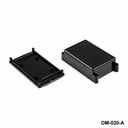[DM-020-A-0-S-0] DM-020 Wall Mount Enclosure (Black, no Sticker Pool, w 4 Screws)+