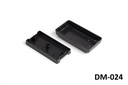 DM-024 Wall Mount Enclosure  Black w Pieces