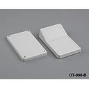 [DT-090-B-0-S-0]  DT-090 Sloped Desktop Enclosure (Light Gray, Closed Window)