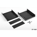 [DT-1020-0-0-S-0] DT-1020 Plastik Proje Kutusu (Siyah)+