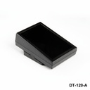[DT-120-A-0-S-0] DT-120 Schuine Desktop Behuizing ( Zwart, met Schuine Montageset )