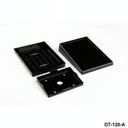 [DT-120-A-0-S-0] Caja de escritorio inclinada DT-120 (negra, con kit de montaje)+