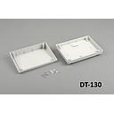 DT-130 Schuine Desktop Behuizing ( Lichtgrijs ) met Schuine Montageset Stuks
