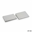 [DT-130-0-0-G-0] DT-130 Schuine Desktop Behuizing (Lichtgrijs)