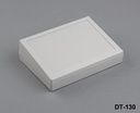 [DT-130-0-0-G-0] DT-130 Sloped Desktop Enclosure (Light Grey)