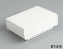 [DT-210-A-0-G-0] DT-210 Пластиковый проектный шкаф (светло-серый, обе стороны светло-серые панели, комплект для наклонного монтажа)