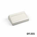 DT-255 Sloped Desktop Light Grey Enclosure 