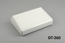 DT-260 Sloped Desktop Enclosure (Light Gray)