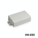 Custodia per palmare HH-035 (grigio chiaro, chiusa, a vite singola)