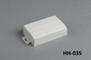 HH-035 Handheld Enclosure (Light Gray, Closed, Single Screw)