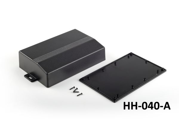 Caixa de mão HH-040 (preta, com orelha de montagem) Peças