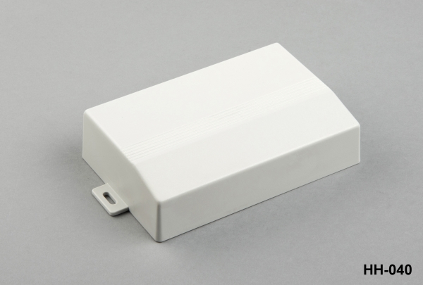 [HH-040-A-0-G-0] Caixa para dispositivos portáteis HH-040 (cinzento claro, com orelhas de montagem)