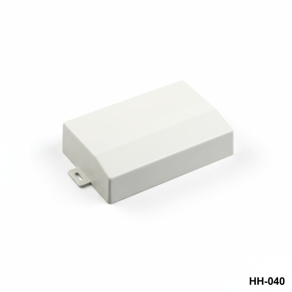 [HH-040-A-0-G-0] HH-040 handbehuizing (lichtgrijs, met montage-oren)