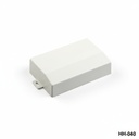 [HH-040-A-0-G-0] Caixa para dispositivos portáteis HH-040 (cinzento claro, com orelhas de montagem)