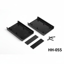 [HH-055-A-0-S-0] Caja portátil HH-055 (Negra ,Panel plano)