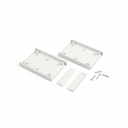 [HH-055-B-0-G-0] HH-055 Handheld Enclosure ( Light Gray, Curved Panel)  Pieces 