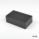 [PR-240-0-0-S-0] PR-240 Plastic Project Enclosure  (Black)