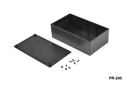 [PR-240-0-0-S-0] 	PR-240 Plastic Project Enclosure  ( Black )