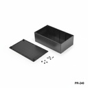 [PR-240-0-0-S-0] PR-240 Plastikowa obudowa projektowa ( czarna )