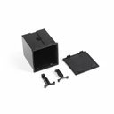 PT-190-01 Din Panel Enclosure (Black) With Pieces