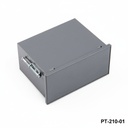 PT 210-01 Din Panel Enclosure (Dark Gray)