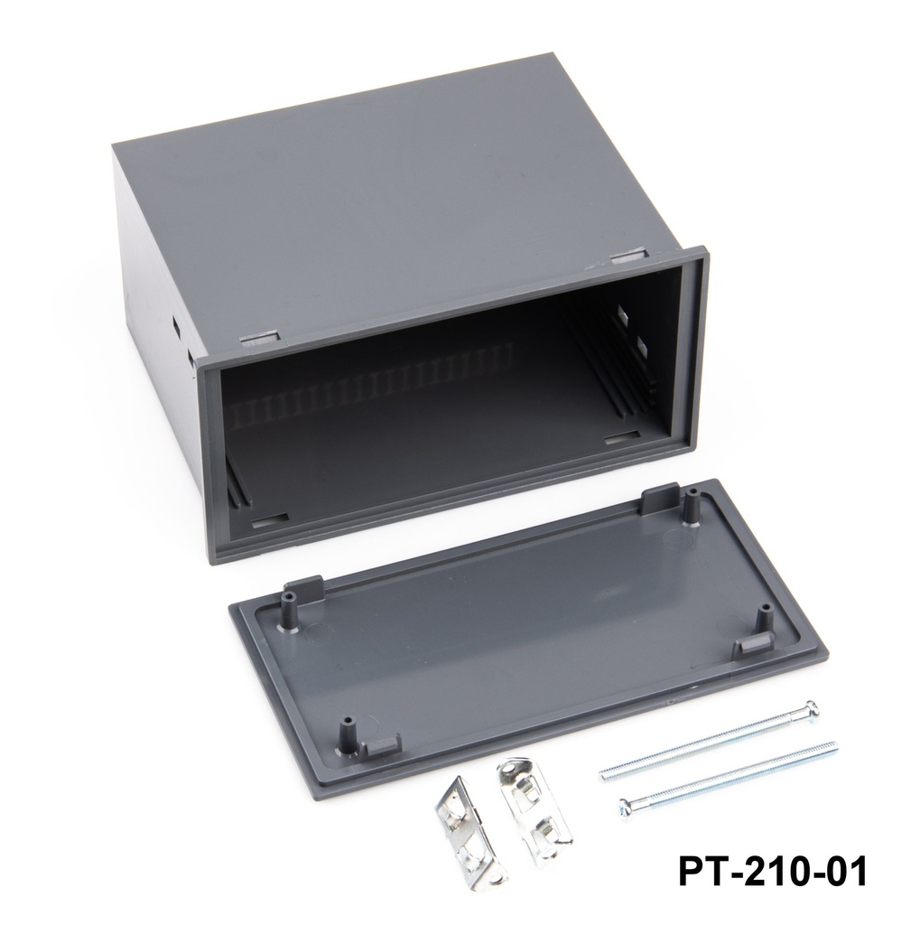 PT 210-01 Din Panel Enclosure  ( Dark Gray)