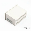 PT-210-24 Din Panel Enclosure (Light Gray ) w Terminal Slot